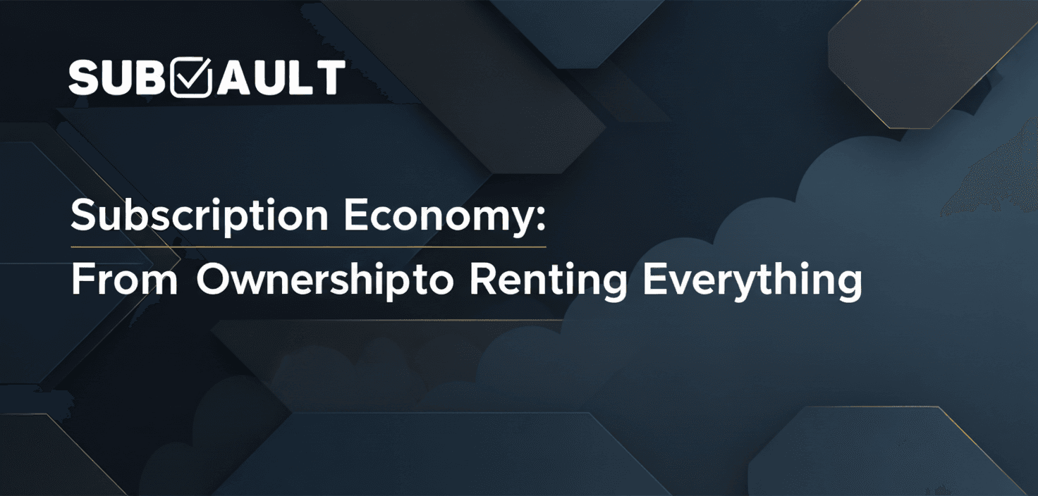 The Subscription Economy: Why 85% Waste $394/Year on Unused Services